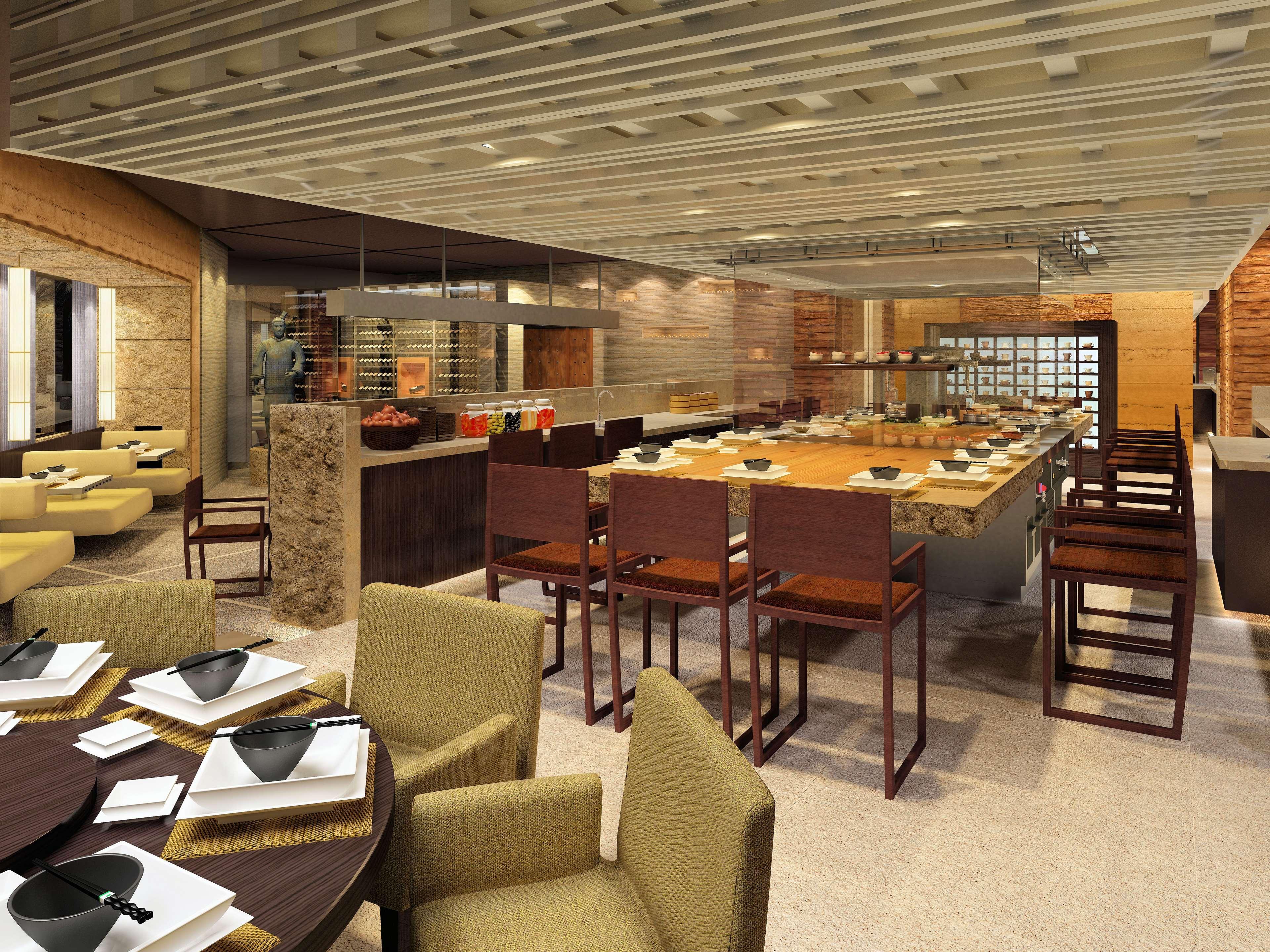 Hotel Hyatt Regency Čennai Exteriér fotografie The interior of the restaurant
